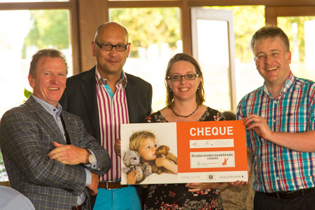 €5.000,- voor Kinderonderzoekfonds
